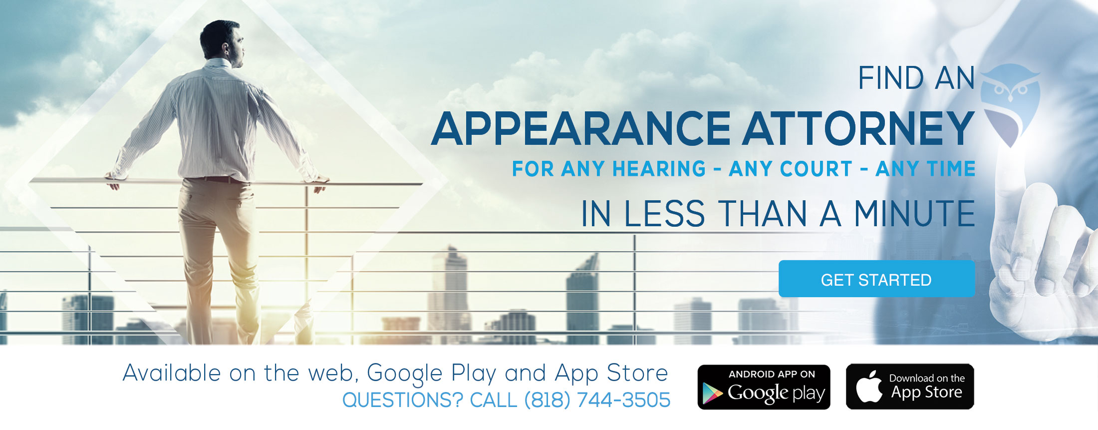 AppearMe - Find an Appearance Attorney Within Minutes!