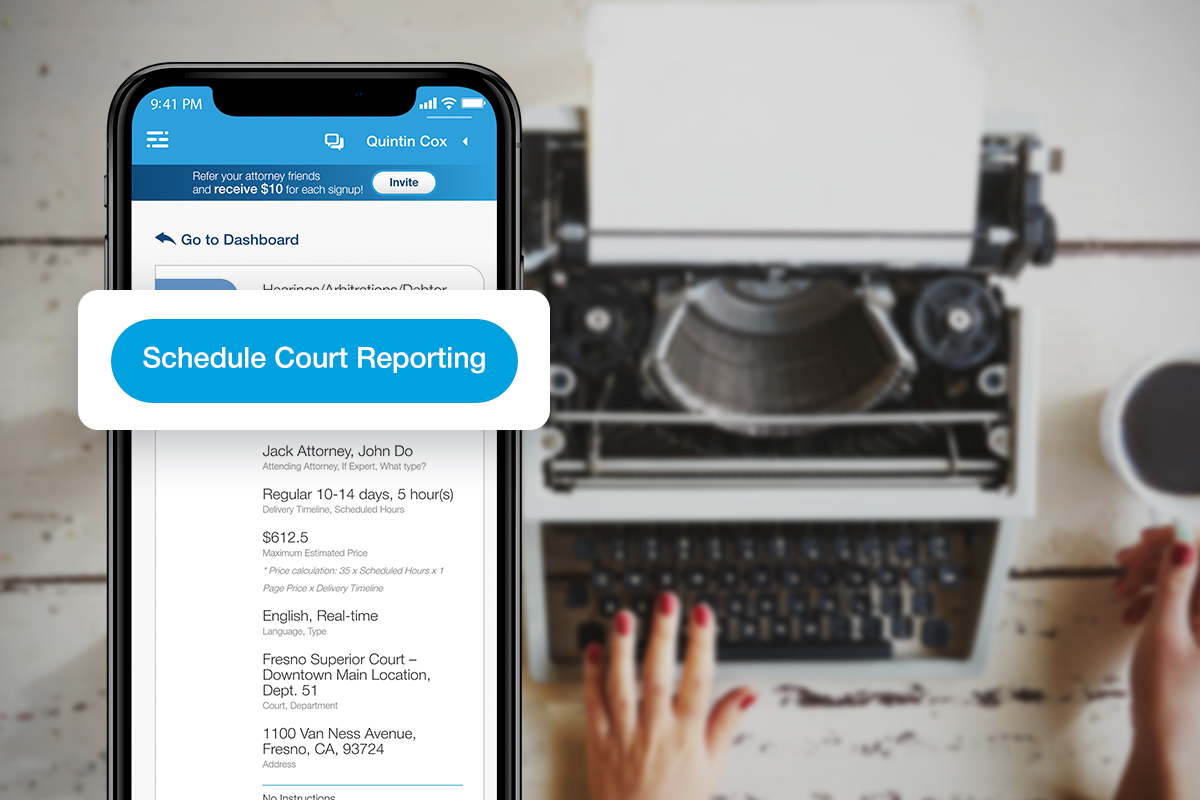 AppearMe is a Must-Have for Hiring a Court Reporter