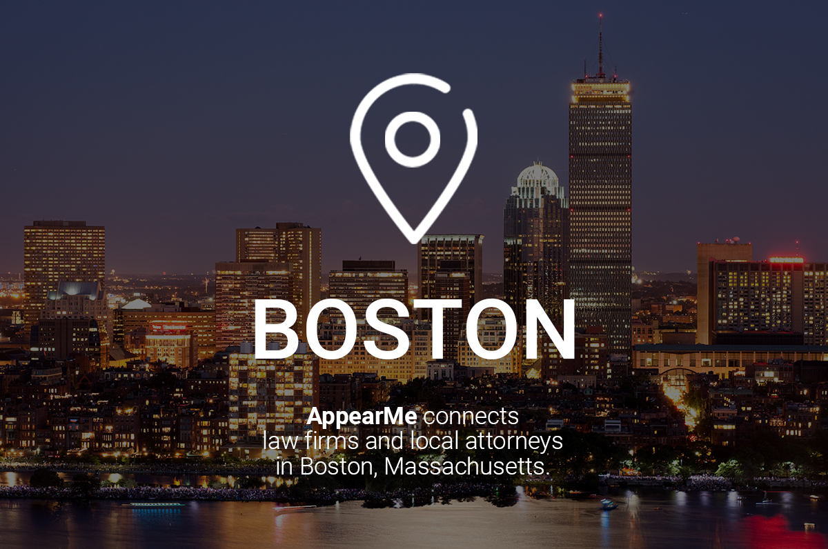 AppearMe Connects Law Firms and Local Attorneys in Boston