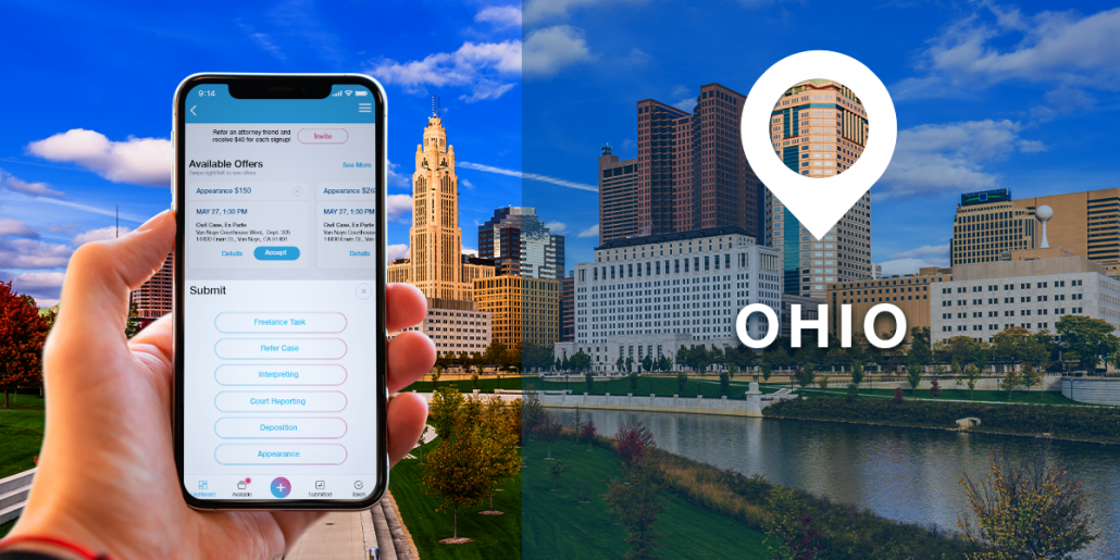 AppearMe is Now Available in Ohio. Find Appearance Attorneys Within 60 Seconds