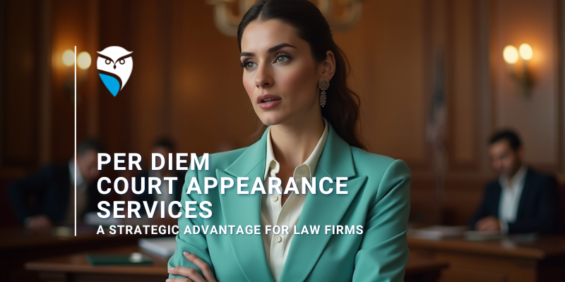 Per Diem Court Appearance Services: A Strategic Advantage for Law Firms Per Diem Court Appearance Services: A Strategic Advantage for Law Firms